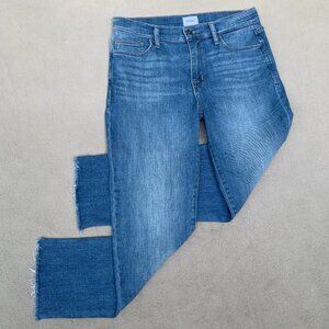 Hudson Natalie Mid Rise Slim Boyfriend Crop Jeans Sz27